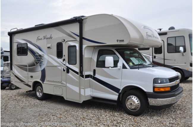 2017 Thor Motor Coach Four Winds 22E W/HD Max, Ext TV, 15K A/C, Back Up Cam &amp; More