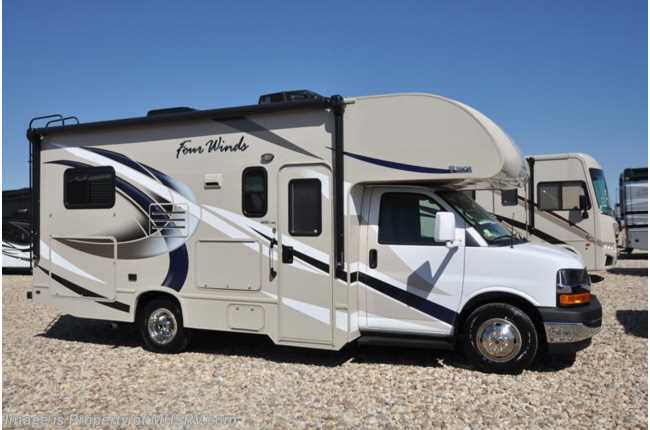 2017 Thor Motor Coach Four Winds 22E W/HD-Max, Ext TV, 15K A/C, Back Up Cam &amp; More