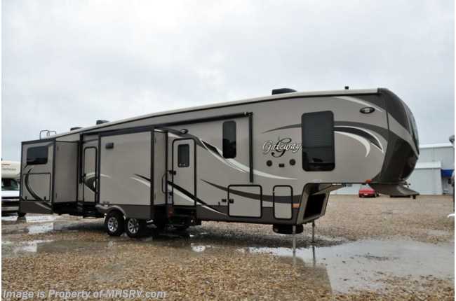 2015 Heartland RV Gateway 3650BH W/ 5 Slides, Bunk Beds, Bath & 1/2