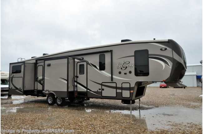 2015 Heartland RV Gateway 3650BH W/ 5 Slides, Bunk Beds, Bath &amp; 1/2