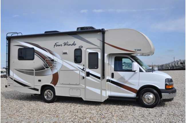2017 Thor Motor Coach Four Winds 22E W/HD-Max, Ext TV, 15K A/C, Back Up Cam &amp; More