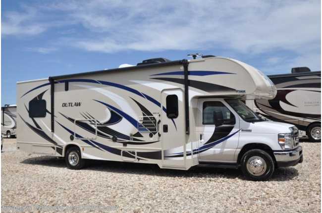 2018 Thor Motor Coach Outlaw Toy Hauler 29H Toy Hauler Class C RV for Sale at MHSRV