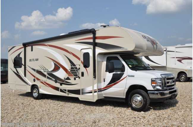 2018 Thor Motor Coach Outlaw Toy Hauler 29H Class C Toy Hauler Coach for Sale at MHSRV