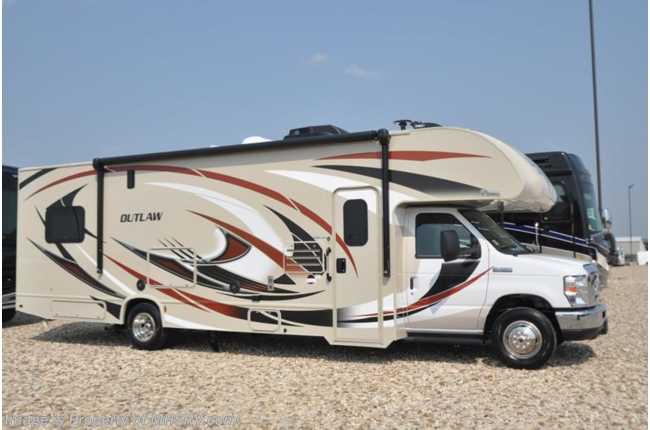 2018 Thor Motor Coach Outlaw Toy Hauler 29H Class C Toy Hauler Coach for Sale at MHSRV.com