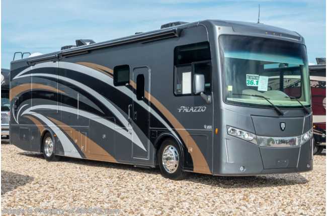 2019 Thor Motor Coach Palazzo 36.1 Bath &amp; 1/2 Diesel Pusher for Sale W/340HP
