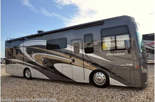 2018 Thor Motor Coach Palazzo 33.2 Diesel Pusher for Sale With W/D &amp; OH Loft