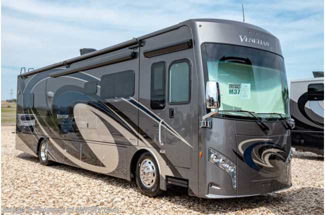 2019 Thor Motor Coach Venetian M37 Luxury RV for Sale W/Theater Seats &amp; King Bed