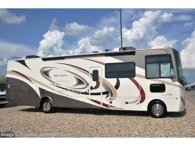 New 2018 Thor Motor Coach Hurricane 34J Bunk Model RV for Sale @ MHSRV.com W/King Bed available in Alvarado, Texas