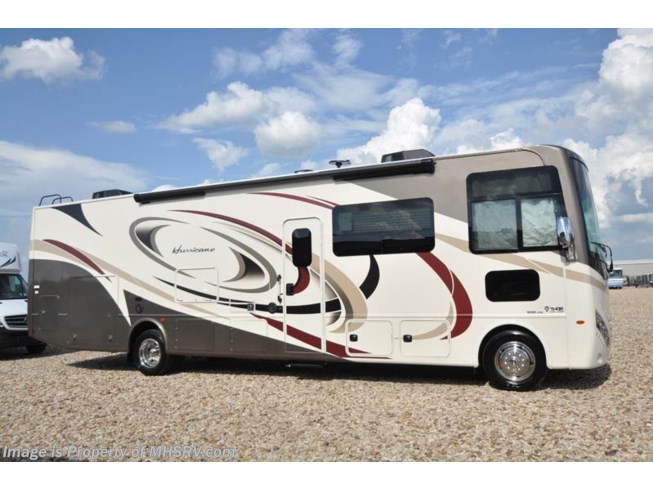 New 2018 Thor Motor Coach Hurricane 34J Bunk Model RV for Sale at MHSRV.com King Bed available in Alvarado, Texas