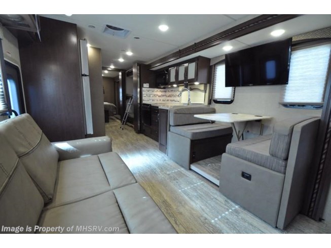2018 Thor Motor Coach Hurricane 34J Bunk Model RV for Sale at MHSRV.com King Bed - New Class A For Sale by Motor Home Specialist in Alvarado, Texas