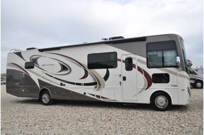 2018 Thor Motor Coach Hurricane 34P RV for Sale at MHSRV W/King Bed &amp; Dual Sink