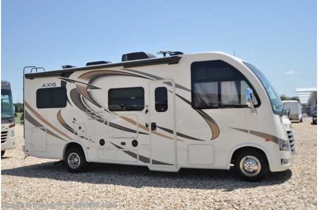 2018 Thor Motor Coach Axis 24.1 RUV for Sale at MHSRV.com W/2 Beds &amp; IFS