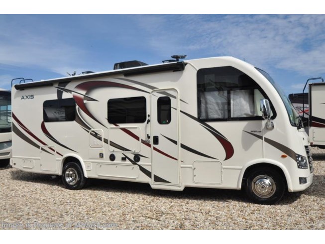 New 2018 Thor Motor Coach Axis 25.5 RUV for Sale at MHSRV W/King Conversion available in Alvarado, Texas