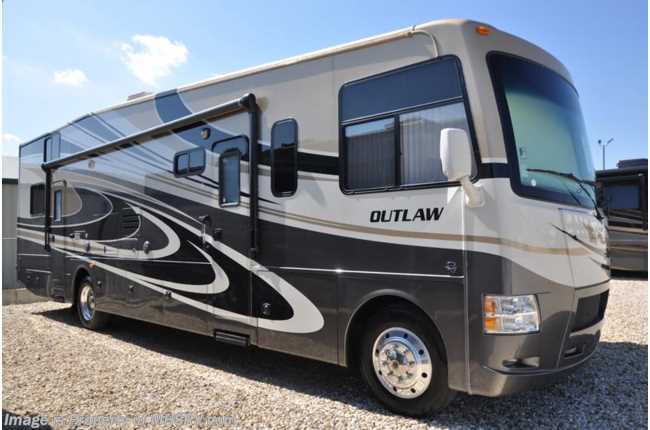 2014 Thor Motor Coach Outlaw Toy Hauler with slide