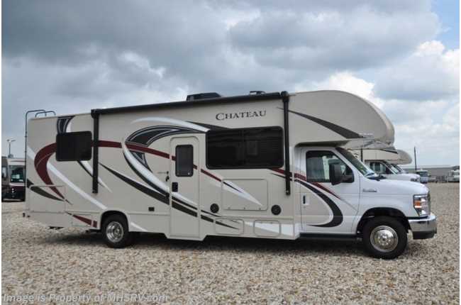 2018 Thor Motor Coach Chateau 28Z RV for Sale at MHSRV W/Stabilizing &amp; Ext TV