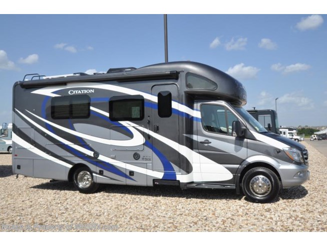 New 2018 Thor Motor Coach Chateau Citation Sprinter 24SV RV for Sale at MHSRV W/Summit Pkg & Dsl Gen available in Alvarado, Texas