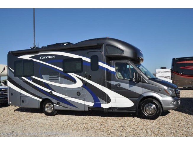 New 2018 Thor Motor Coach Chateau Citation Sprinter 24ST RV for Sale at MHSRV W/Summit Pkg & Dsl Gen available in Alvarado, Texas