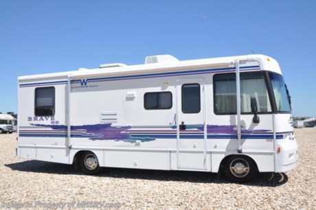 6-19-17 &lt;a href=&quot;http://www.mhsrv.com/winnebago-rvs/&quot;&gt;&lt;img src=&quot;http://www.mhsrv.com/images/sold-winnebago.jpg&quot; width=&quot;383&quot; height=&quot;141&quot; border=&quot;0&quot;/&gt;&lt;/a&gt; Used Winnebago RV for Sale- 1998 Winnebago Brave 26WU with 53,448 miles. This RV is approximately 25 feet 6 inches in length and features a Chevrolet engine, Chevrolet chassis, power mirrors with heat, 4KW Onan generator, patio awning, gas water heater, wheel simulators, booth converts to sleeper, day/night shades, fold up counter, microwave, 3 burner range with oven, memory foam mattress, TV, ducted A/C and much more. For additional information and photos please visit Motor Home Specialist at www.MHSRV.com or call 800-335-6054.