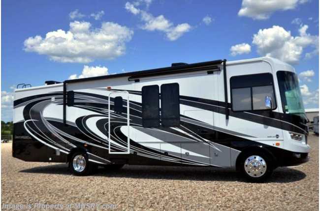 2018 Forest River Georgetown XL 378TS Luxury RV for Sale at MHSRV W/Ext TV, L-Sofa