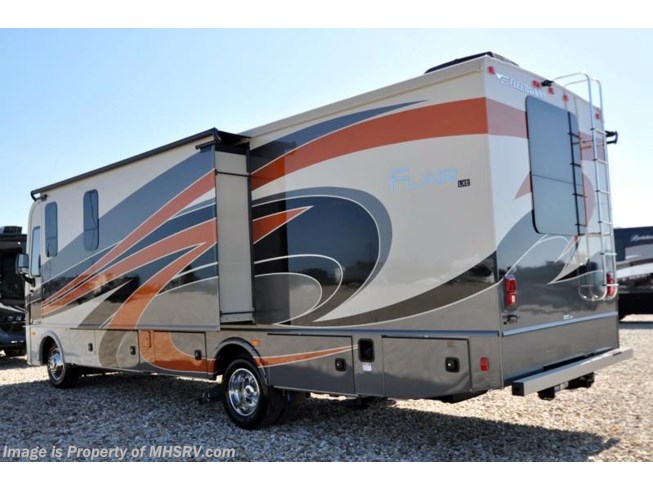 2018 Flair LXE 30U RV for Sale at MHSRV W/King, 2 A/C, Sat by Fleetwood from Motor Home Specialist in Alvarado, Texas