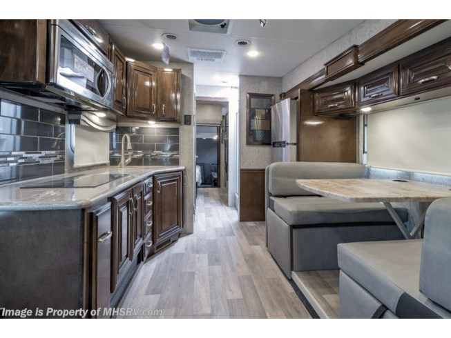 2019 Thor Motor Coach Outlaw 37RB Toy Hauler for Sale @ MHSRV Garage Sofas - New Class A For Sale by Motor Home Specialist in Alvarado, Texas