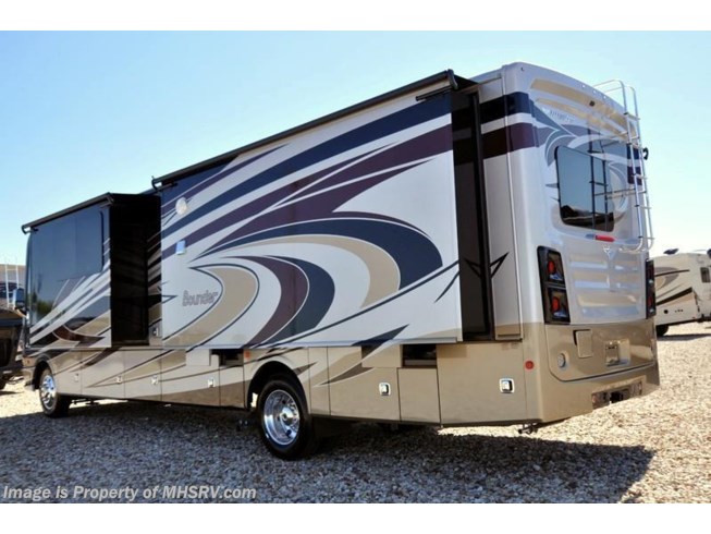 2018 Bounder 35P RV for Sale at MHSRV W/LX. Pkg, King, L-Sofa by Fleetwood from Motor Home Specialist in Alvarado, Texas