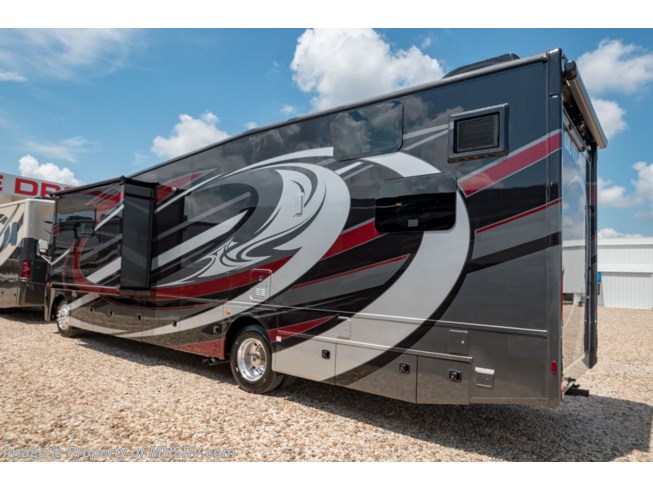 2019 Outlaw 37RB Toy Hauler for Sale @ MHSRV Garage Sofas by Thor Motor Coach from Motor Home Specialist in Alvarado, Texas