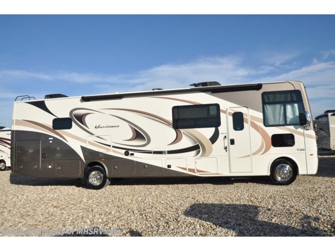 New 2018 Thor Motor Coach Hurricane 34P RV for Sale @ MHSRV.com W/King Bed, Dual Sink available in Alvarado, Texas