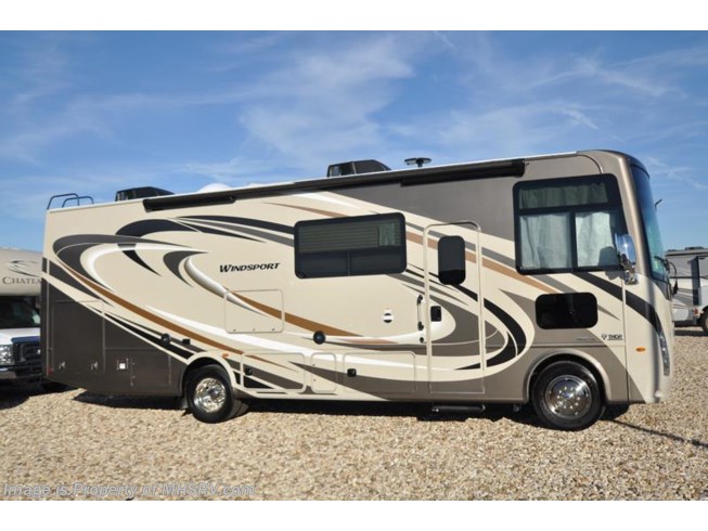 New 2018 Thor Motor Coach Windsport 29M RV for Sale @ MHSRV W/2 A/C, 5.5 Gen, King Bed available in Alvarado, Texas