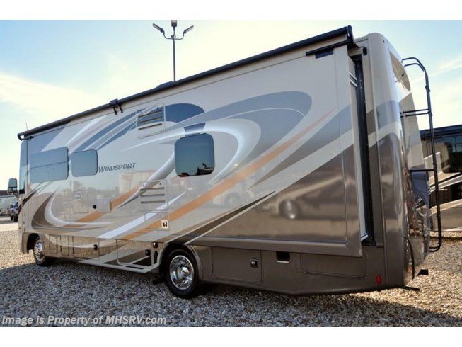 2018 Windsport 29M RV for Sale @ MHSRV W/2 A/C, 5.5 Gen, King Bed by Thor Motor Coach from Motor Home Specialist in Alvarado, Texas