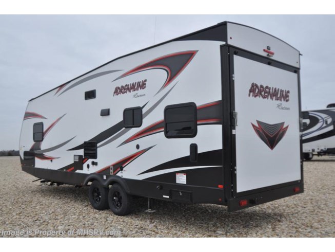 2018 Adrenaline Toy Hauler 25QB Jacks, Pwr Bed, 15.0K  A/C, 4KW Ge by Coachmen from Motor Home Specialist in Alvarado, Texas