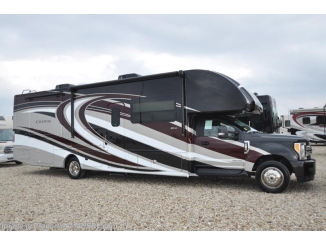 New 2018 Thor Motor Coach Chateau Super C 35SD RV for Sale at MHSRV W/ 50" TV, 330HP available in Alvarado, Texas