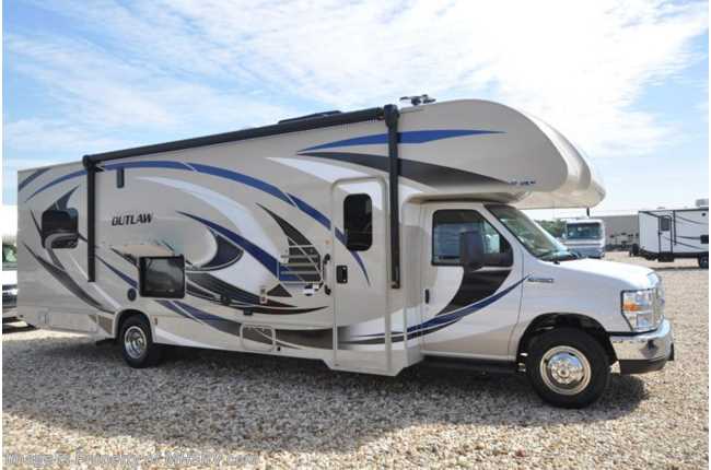 2018 Thor Motor Coach Outlaw Toy Hauler 29H Toy Hauler Class C Coach for Sale at MHSRV.com