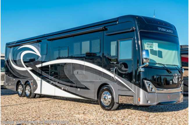 2019 Thor Motor Coach Tuscany 45MX Bath &amp; 1/2 W/Theater Seats, Aqua Hot, King