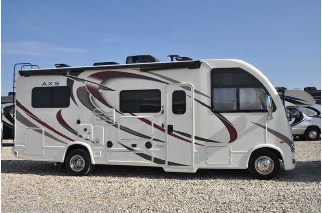 2018 Thor Motor Coach Axis 24.1 RUV for Sale at MHSRV.com W/ 2 Beds &amp; IFS