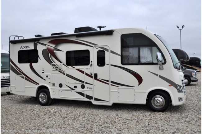 2018 Thor Motor Coach Axis 24.1 RUV for Sale at MHSRV .com W/ 2 Beds &amp; IFS