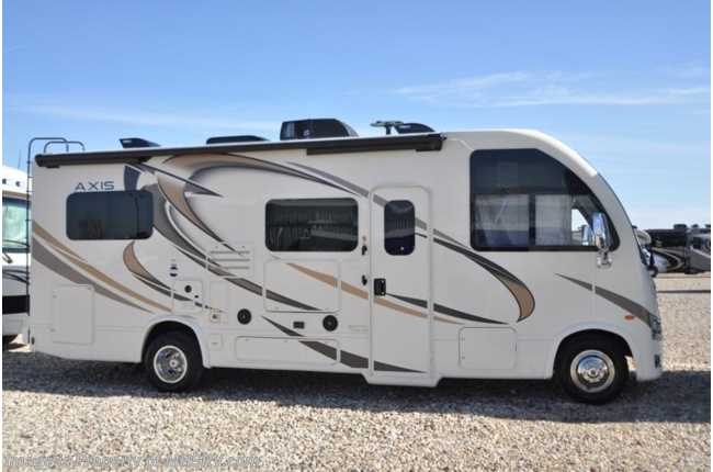 2018 Thor Motor Coach Axis 24.1 RUV for Sale @ MHSRV.com W/IFS &amp; 2 Beds