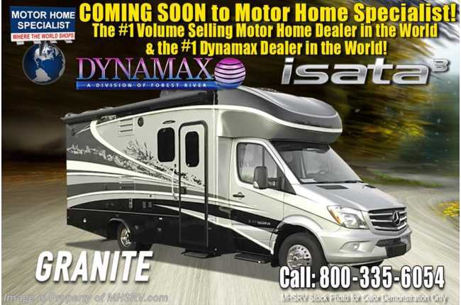 2018 Dynamax Corp Isata 3 Series 24FWM Sprinter Diesel, Theater Seats, Dsl Gen