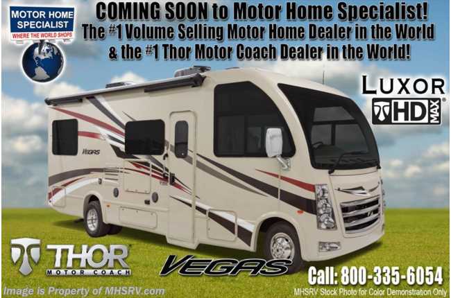 2018 Thor Motor Coach Vegas 24.1 RUV for Sale @ MHSRV.com W/2 Beds &amp; IFS