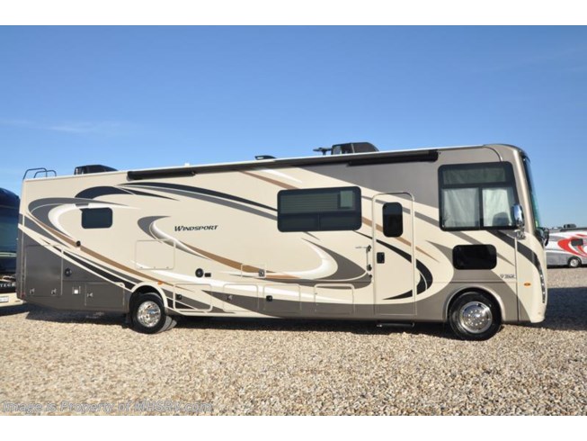 New 2018 Thor Motor Coach Windsport 34P RV for Sale at MHSRV W/King Bed & Dual Sink available in Alvarado, Texas