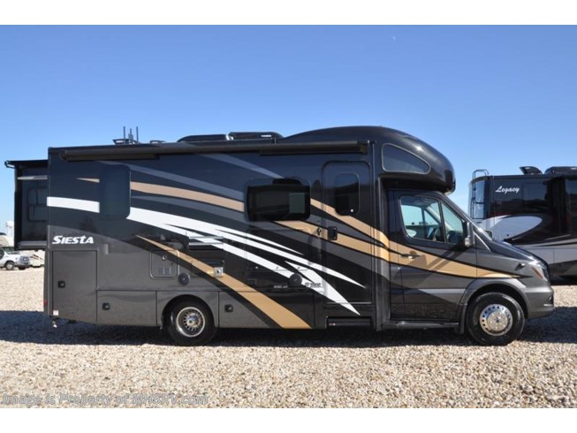 New 2018 Thor Motor Coach Four Winds Siesta Sprinter 24SR RV for Sale @ MHSRV W/ Summit Pkg, Dsl Gen available in Alvarado, Texas
