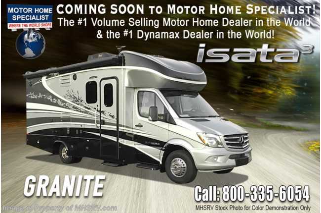 2018 Dynamax Corp Isata 3 Series 24FWM Sprinter Diesel RV W/ Dsl Gen, Theater Seats
