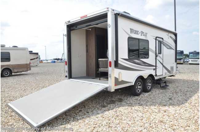 2016 Forest River Work and Play 18EC Toy Hauler for Sale W/ A/C
