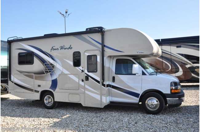 2018 Thor Motor Coach Four Winds 22E W/HD Max, Ext. TV, 15K A/C, Back Up Cam &amp; More