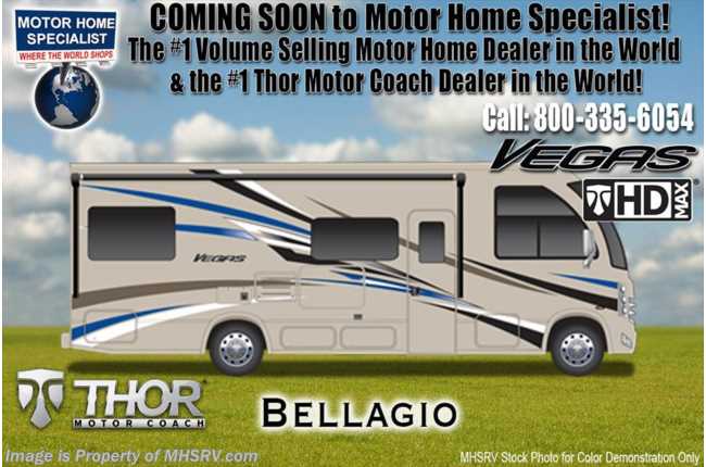 2018 Thor Motor Coach Vegas 25.4 RUV for Sale @ MHSRV.com W/OH Loft, IFS, 15K