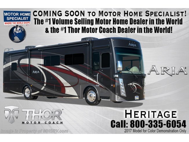 New 2018 Thor Motor Coach Aria 3901 Bath & 1/2 RV for Sale W/360HP, King & W/D available in Alvarado, Texas