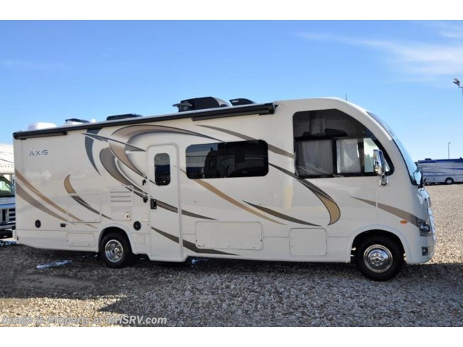 New 2018 Thor Motor Coach Axis 27.7 RUV for Sale at MHSRV W/15K A/C, IFS, 2 Slide available in Alvarado, Texas