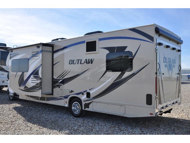 2018 Outlaw 29J Toy Hauler RV for Sale at MHSRV.com by Thor Motor Coach from Motor Home Specialist in Alvarado, Texas