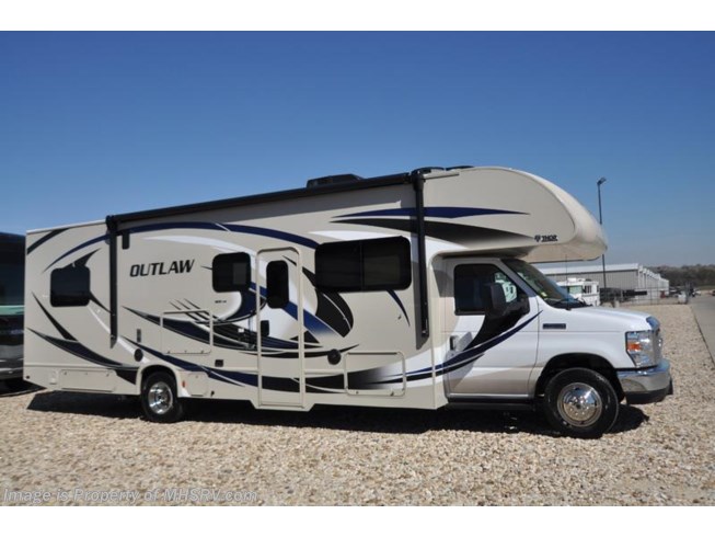 New 2018 Thor Motor Coach Outlaw 29J Toy Hauler Class C for Sale at MHSRV available in Alvarado, Texas