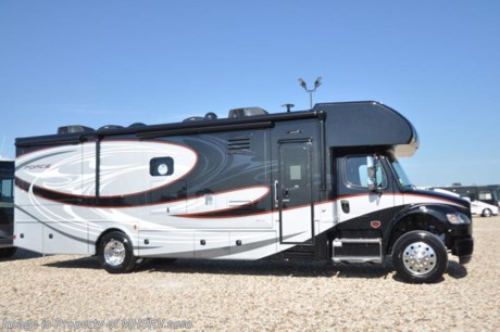 7-5-18 &lt;a href=&quot;http://www.mhsrv.com/other-rvs-for-sale/dynamax-rv/&quot;&gt;&lt;img src=&quot;http://www.mhsrv.com/images/sold-dynamax.jpg&quot; width=&quot;383&quot; height=&quot;141&quot; border=&quot;0&quot;&gt;&lt;/a&gt;  
MSRP $280,904. The All New 2019 Dynamax Force 36FK HD Super C is approximately 36 feet 8 inch in length with 3 slides and boasts a Cummins ISL 8.9 liter (350HP &amp; 1,000 ft.-lbs. of torque) engine coupled with the incredible Allison 3200 TRV transmission. A few other exciting upgrades on the Force HD include upgraded window treatments, DVD players on the bunk model, brake controller, (2) 4D batteries, air ride cockpit captain chairs that swivel and color-coordinated solid surface countertops in the kitchen, bath &amp; even the bedroom nightstands. Optional features include dual reclining theater seats IPO sofa, solar panels, tile in the bedroom IPO carpet, 2-way refrigerator with ice maker (four-door) and a washer/dryer. The 2019 Dynamax Force also features an incredible list of standard equipment including a inverter, 8 KW Onan generator, king size bed, cab over loft, bedroom TV, heated tanks, raised panel cabinet doors with hidden hinges, solid surface kitchen countertop, full extension ball bearing drawer guides, fantastic fans, backsplash, LED flush mounted lighting, 7 foot ceilings, keyless entry touchpad lock, automatic leveling system, residential refrigerator with icemaker, 3 burner cooktop, convection microwave, (2) 15,000 BTU roof air conditioners, shower skylight, water filter system, exterior shower and much more.  For more complete details on this unit and our entire inventory including brochures, window sticker, videos, photos, reviews &amp; testimonials as well as additional information about Motor Home Specialist and our manufacturers please visit us at MHSRV.com or call 800-335-6054. At Motor Home Specialist, we DO NOT charge any prep or orientation fees like you will find at other dealerships. All sale prices include a 200-point inspection, interior &amp; exterior wash, detail service and a fully automated high-pressure rain booth test and coach wash that is a standout service unlike that of any other in the industry. You will also receive a thorough coach orientation with an MHSRV technician, an RV Starter&#39;s kit, a night stay in our delivery park featuring landscaped and covered pads with full hook-ups and much more! Read Thousands upon Thousands of 5-Star Reviews at MHSRV.com and See What They Had to Say About Their Experience at Motor Home Specialist. WHY PAY MORE?... WHY SETTLE FOR LESS?